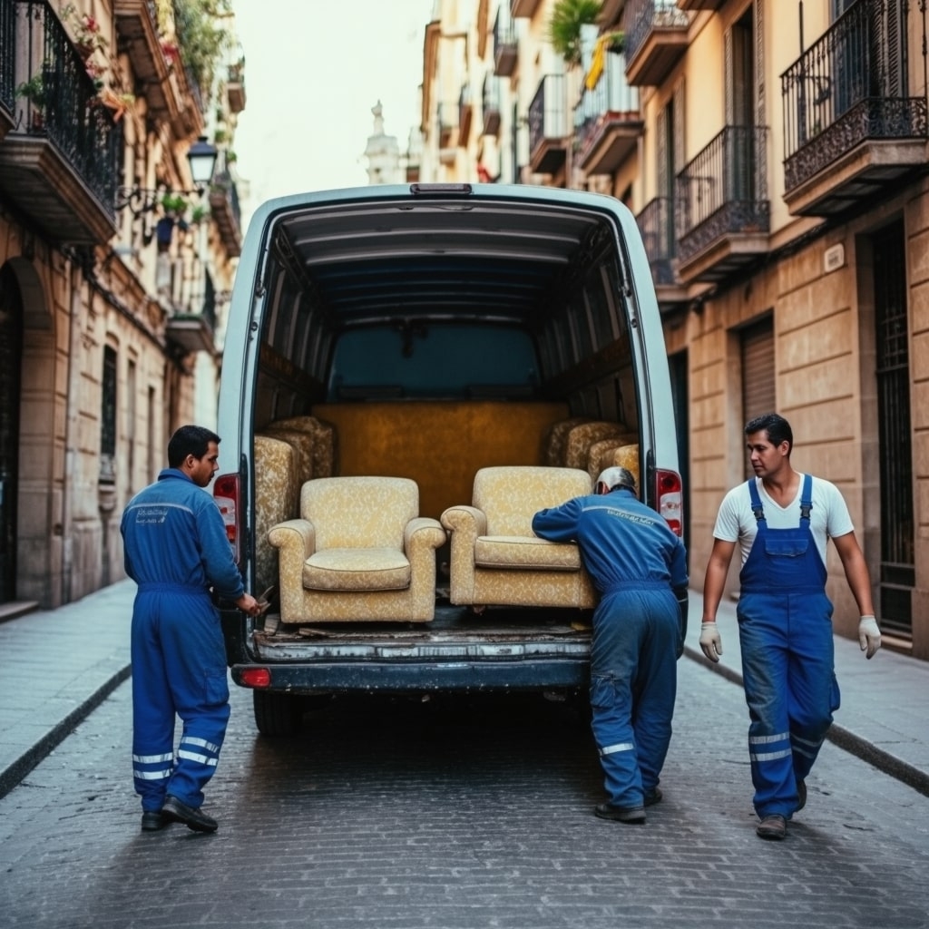Vaciado de locales y reciclaje sostenible en Esplugues de Llobregat