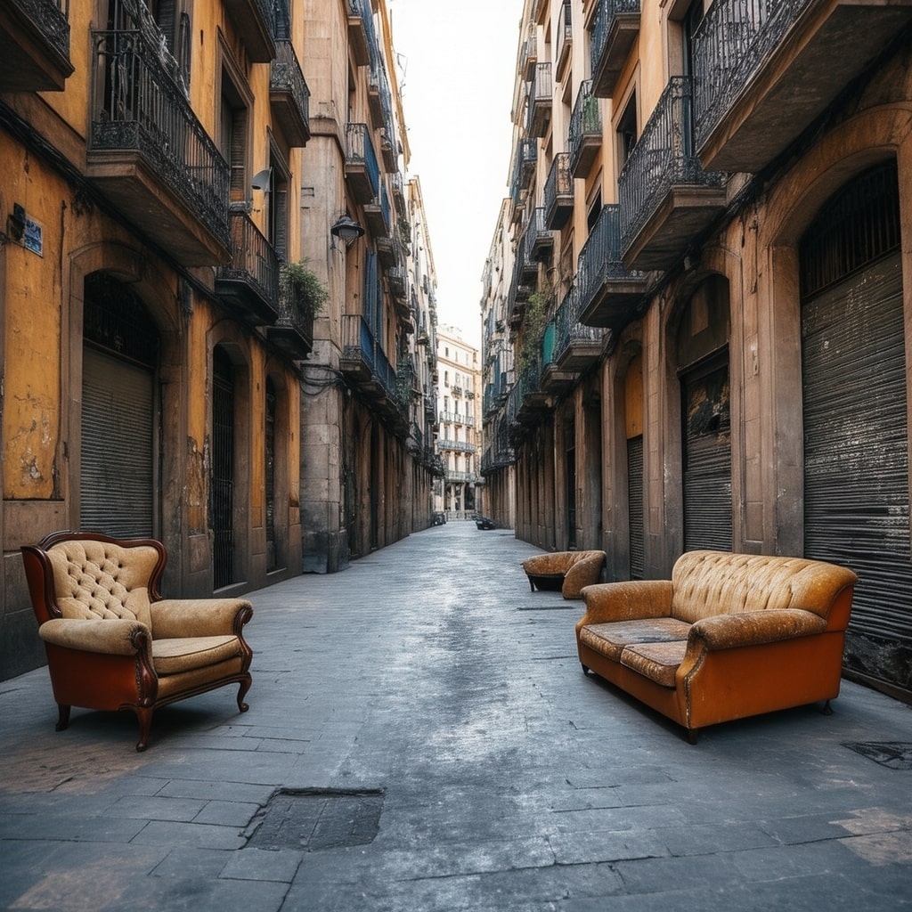 Vaciado de locales y reciclaje sostenible en Sant Joan Despí
