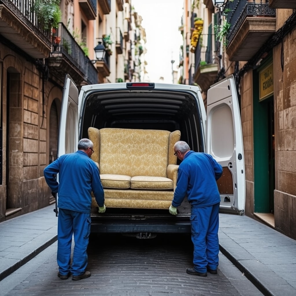 Vaciado de locales y reciclaje sostenible en Molins de Rei