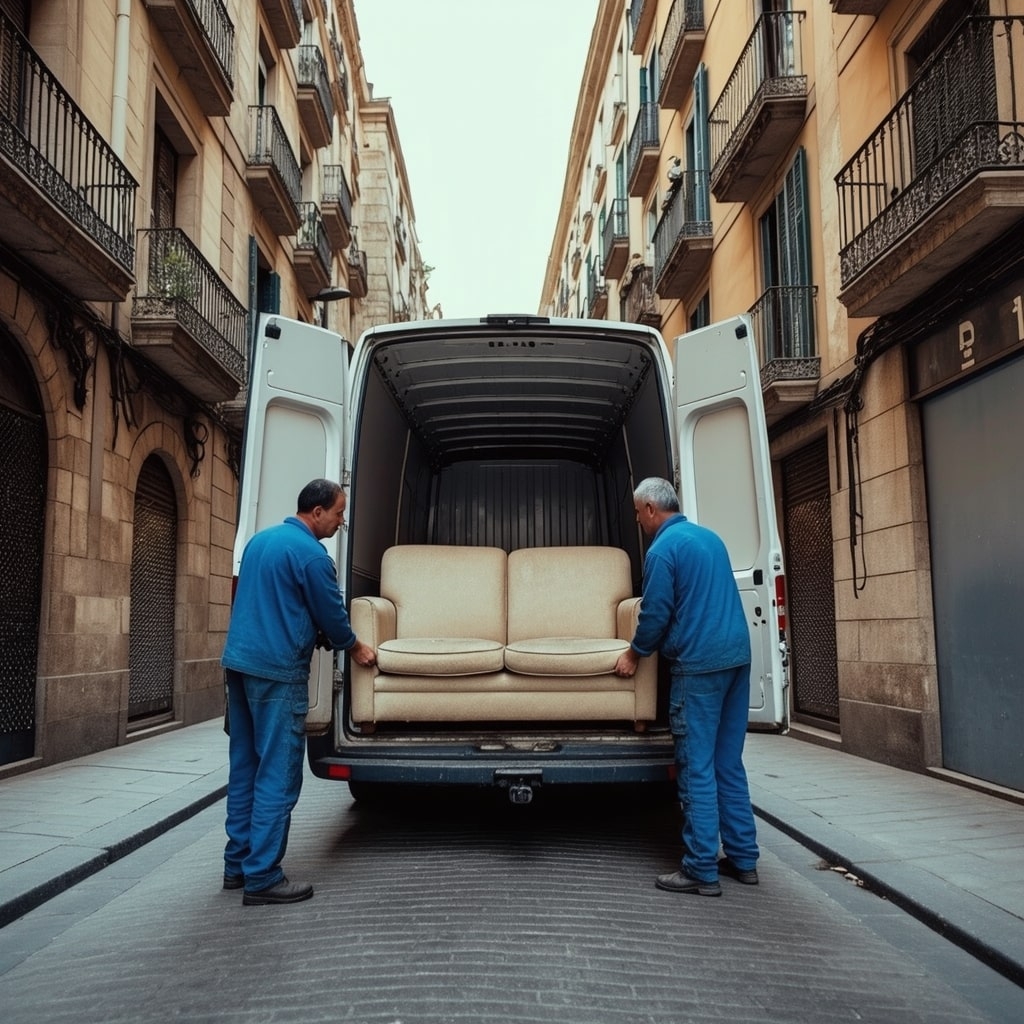 Vaciado de locales y reciclaje sostenible en Santa Coloma de Gramenet