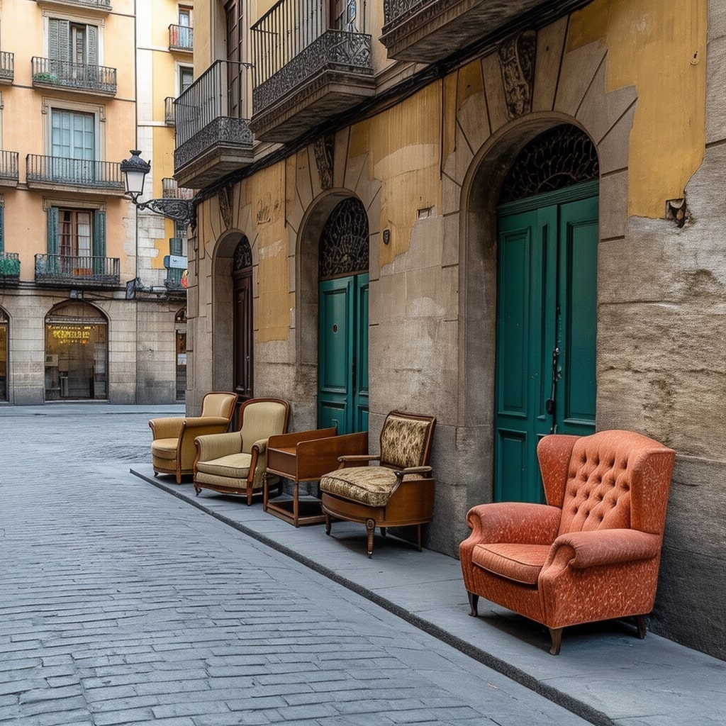 Recogida de muebles y enseres usados en la Ràpita