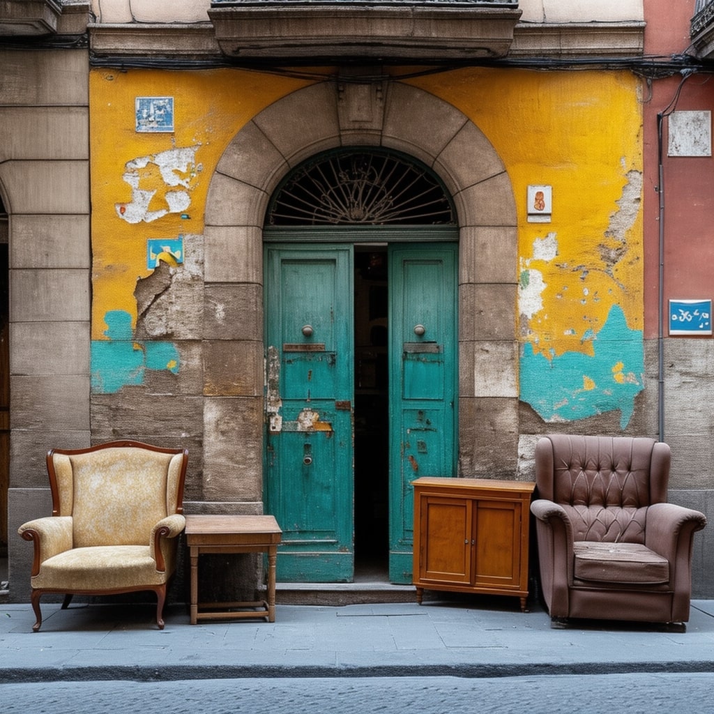 Recogida de muebles y enseres usados en Salou